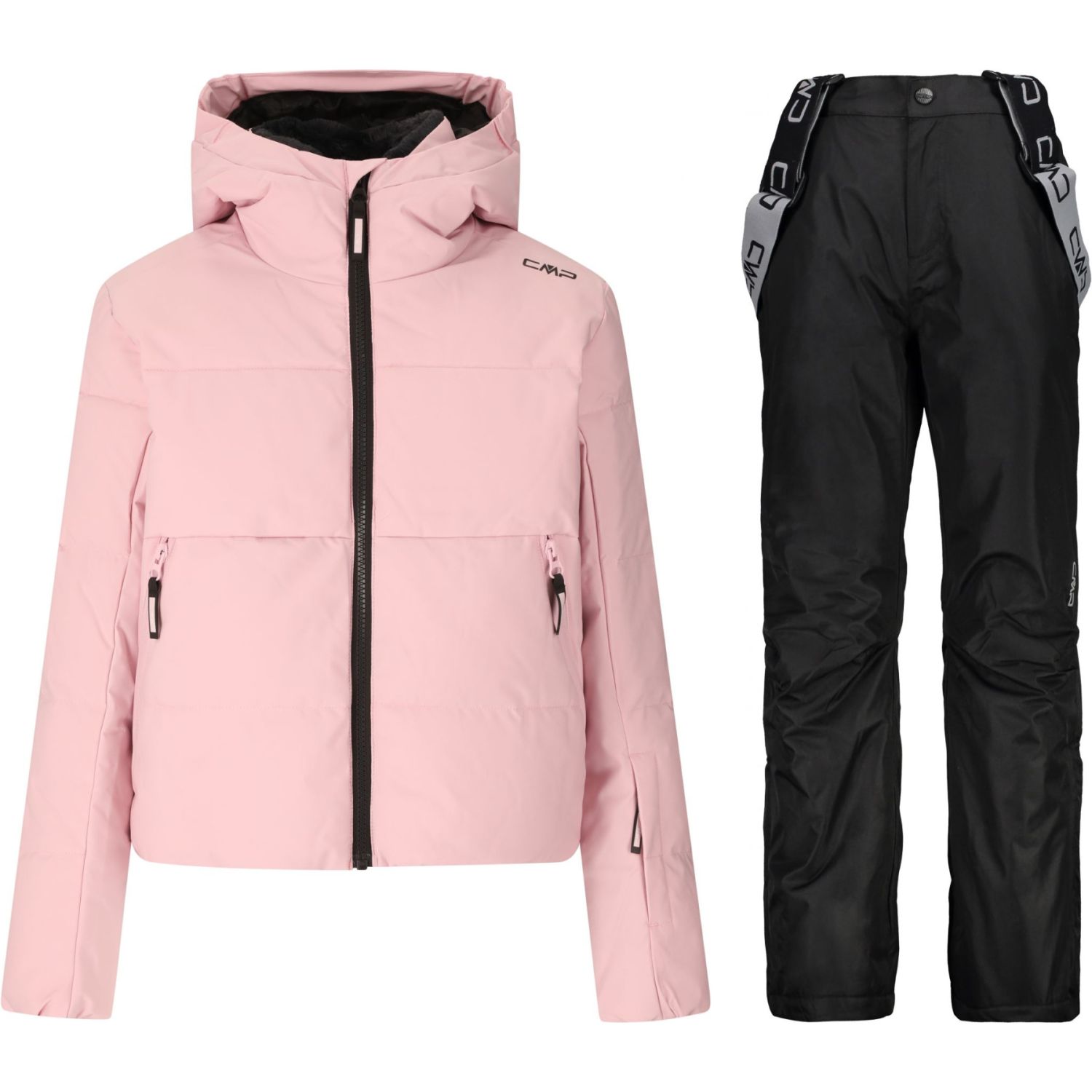 CMP Skisæt, børn, pink/sort CMP Skisæt, børn, pink/sort