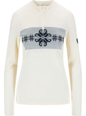 Dale of Norway Falkeberg Baselayer Half zip, skiundertøj, dame, hvid