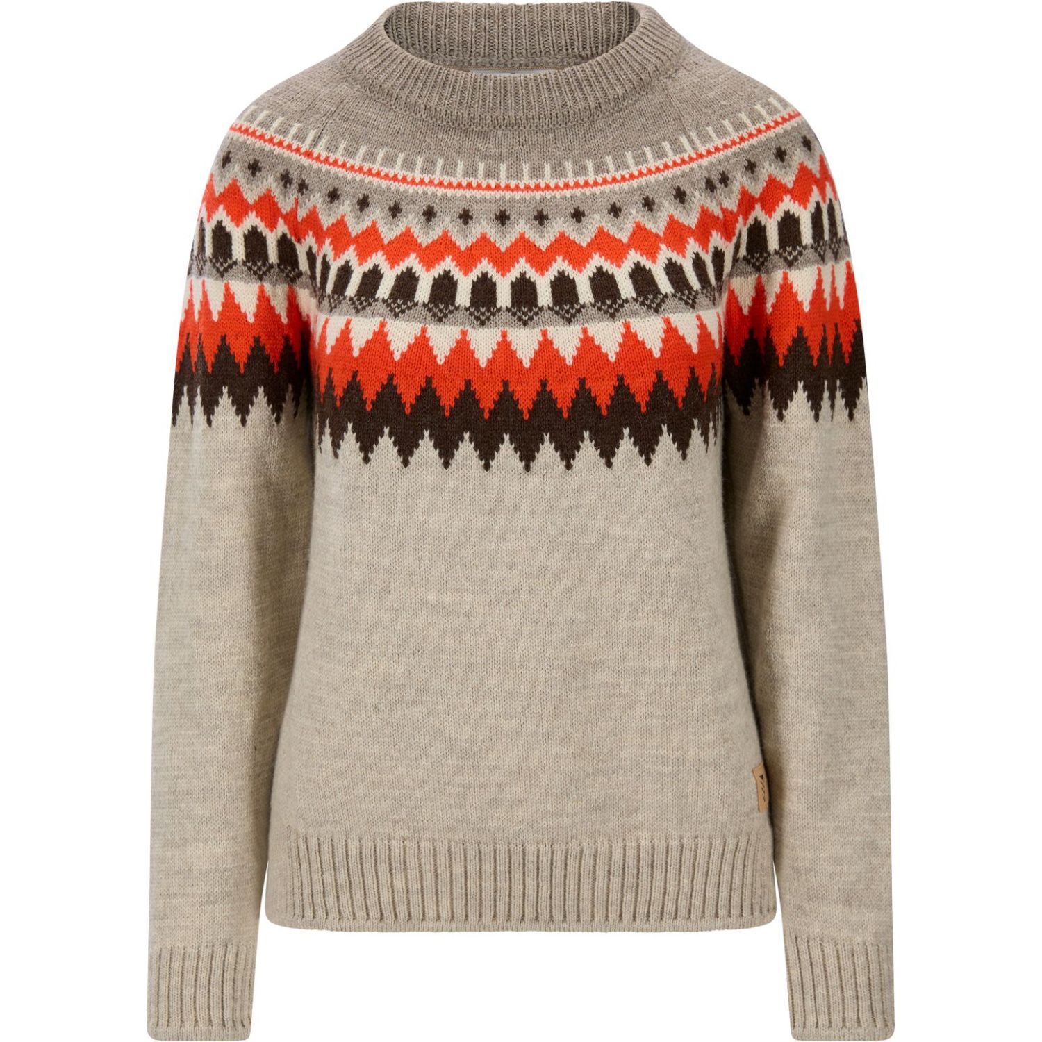 Dale of Norway Losna Feminine Sweater, fleecetrøje, dame, beige/brun Dale of Norway Losna Feminine Sweater, fleecetrøje, dame, beige/brun