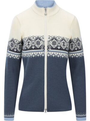 Dale of Norway Moritz Fem. Jacket, fleecetrøje, dame, offwhite/navy