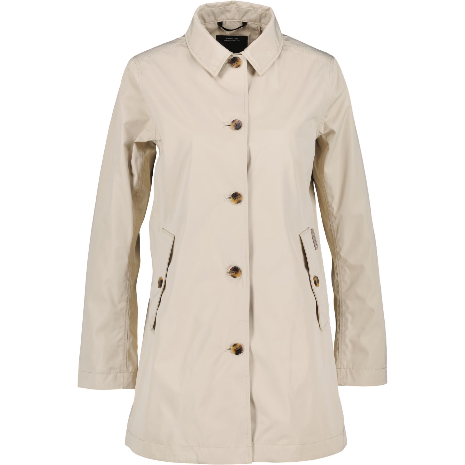 Didriksons Vivianne, regnfrakke, dame, clay beige Didriksons Vivianne, regnfrakke, dame, clay beige