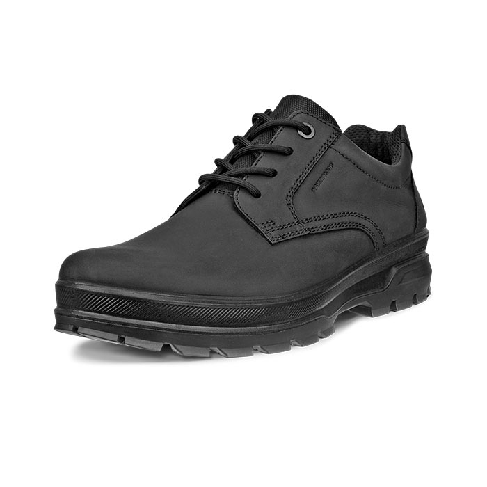 Ecco Rugged Track Waterproof Plain Toe Men, black Ecco Rugged Track Waterproof Plain Toe Men, black