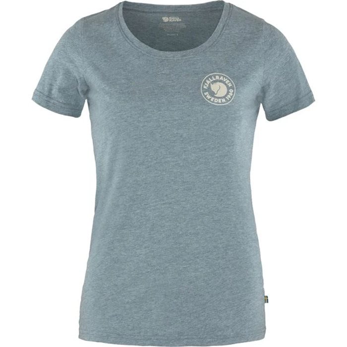 Fjällräven 1960 Logo T-Shirt Woman-indigo blue melange-L Fjällräven 1960 Logo T-Shirt Woman-indigo blue melange-L