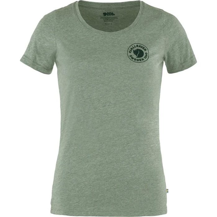 Fjällräven 1960 Logo T-Shirt Woman-patina green melange-L Fjällräven 1960 Logo T-Shirt Woman-patina green melange-L