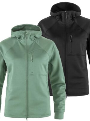 Fjällräven Abisko Grid Fleece Hoodie Women
