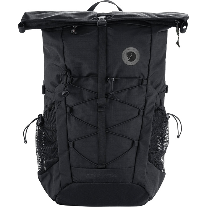 Fjällräven Abisko Hike Foldsack 25 L-black - Vandrerygsække Fjällräven Abisko Hike Foldsack 25 L-black - Vandrerygsække