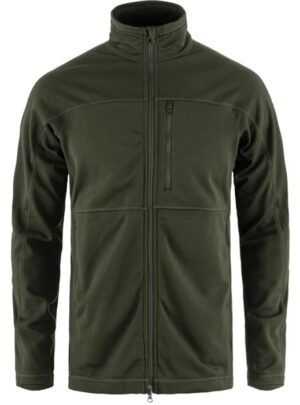 Fjällräven Abisko Lite Fleece Herre / Mænd-deep forest-2XL - Fleecejakker