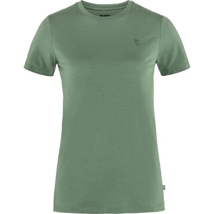 Fjällräven Abisko Wool SS Women-patina green-L Fjällräven Abisko Wool SS Women-patina green-L