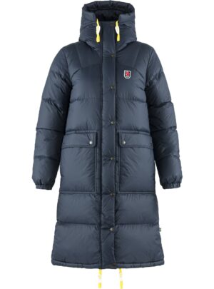 Fjällräven Expedition Long Down Parka Dame XXS Blå Dunjakker