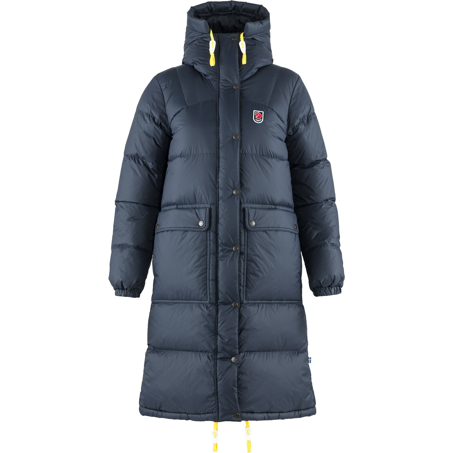 Fjällräven Expedition Long Down Parka Dame XXS Blå Dunjakker Fjällräven Expedition Long Down Parka Dame XXS Blå Dunjakker