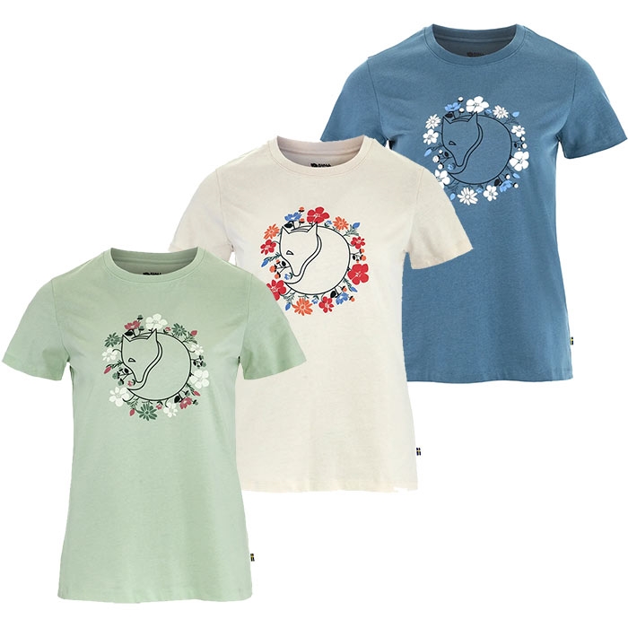 Fjällräven Fjällbloster Fox T-Shirt Women Fjällräven Fjällbloster Fox T-Shirt Women