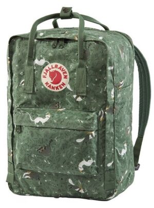Fjällräven Kånken Art Laptop 15 18L-green fable