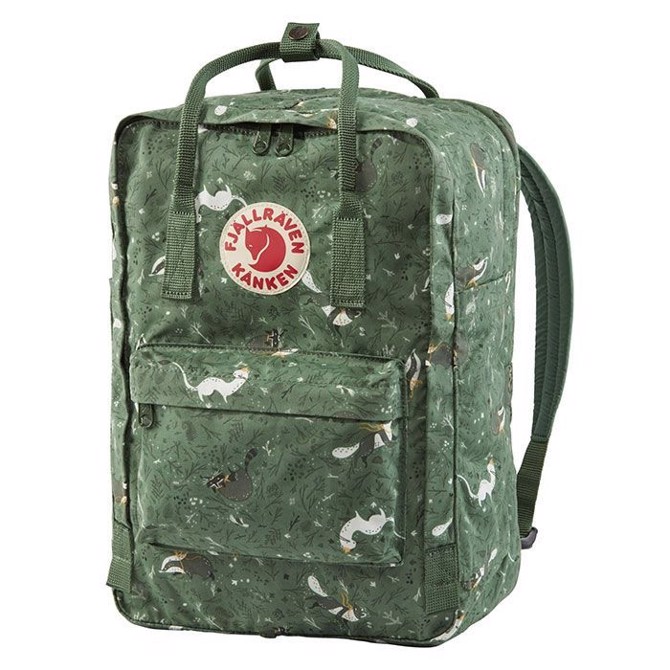 Fjällräven Kånken Art Laptop 15 18L-green fable Fjällräven Kånken Art Laptop 15 18L-green fable