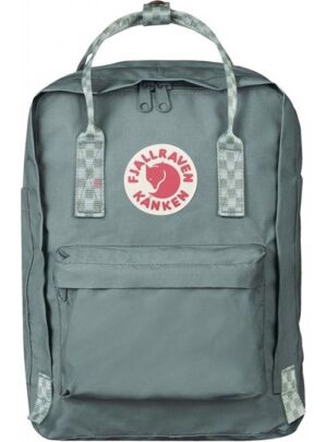Fjällräven Kånken Laptop 13'' 13L-frost green chess pattern