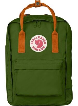 Fjällräven Kånken Laptop 13'' 13L-leaf green burned orange