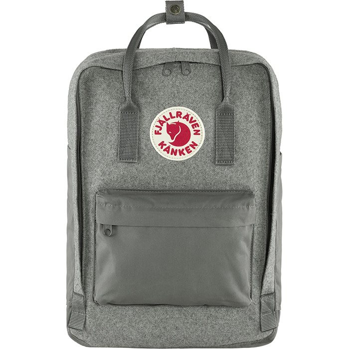 Fjällräven Kånken Re-Wool Laptop 15'' taske 18L-granite grey Fjällräven Kånken Re-Wool Laptop 15'' taske 18L-granite grey
