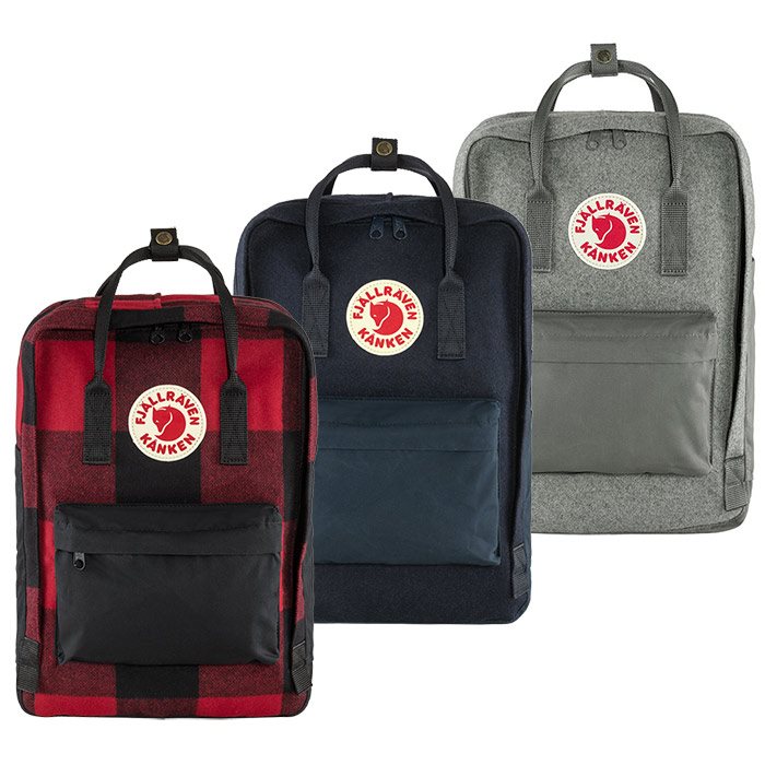 Fjällräven Kånken Re-Wool Laptop 15'' taske 18L Fjällräven Kånken Re-Wool Laptop 15'' taske 18L