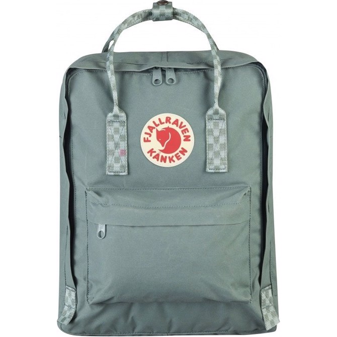 Fjällräven Kånken standard-frost green chess pattern Fjällräven Kånken standard-frost green chess pattern