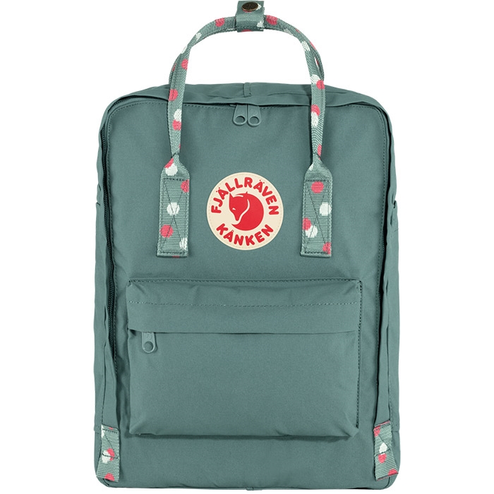 Fjällräven Kånken standard-frost green / confetti pattern Fjällräven Kånken standard-frost green / confetti pattern
