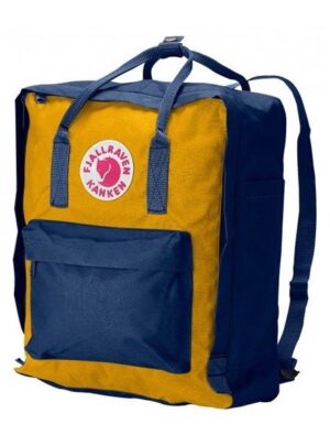 Fjällräven Kånken standard-navy warm yellow