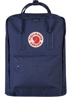 Fjällräven Kånken standard-royal blue pinstripe pattern