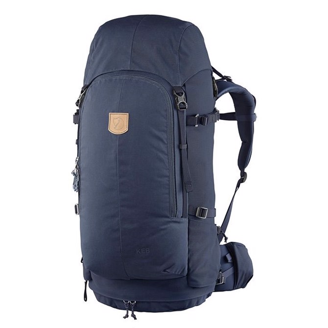 Fjällräven Keb 52 rygsæk-storm / dark navy - Vandrerygsække Fjällräven Keb 52 rygsæk-storm / dark navy - Vandrerygsække