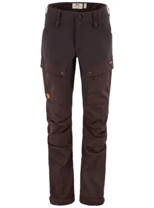 Fjällräven Keb Curved Vandrebukser W Black oak 42
