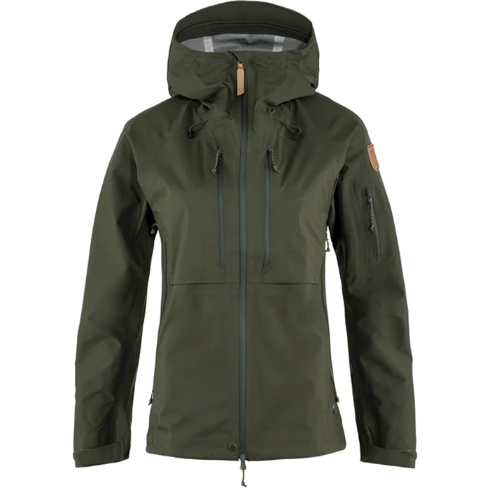 Fjällräven Keb Eco Shell Jacket Women 30.000mm-deep forest-2XL Fjällräven Keb Eco Shell Jacket Women 30.000mm-deep forest-2XL