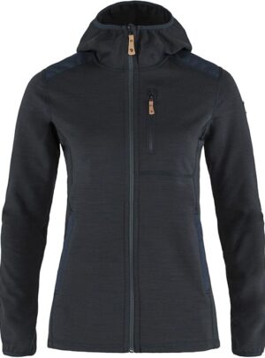 Fjällräven Keb Fleece Hoodie Woman-black-L