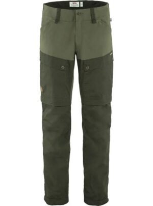 Fjällräven Keb Gaiter Trousers Men Long, deep forest/laurel green