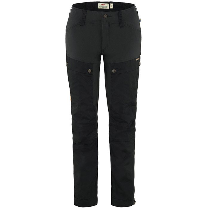 Fjällräven Keb bukser dame kort-black-34 Fjällräven Keb bukser dame kort-black-34