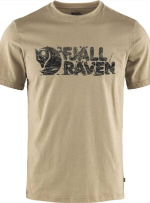 Fjällräven Lush Logo T-Shirt-fosil-2XL