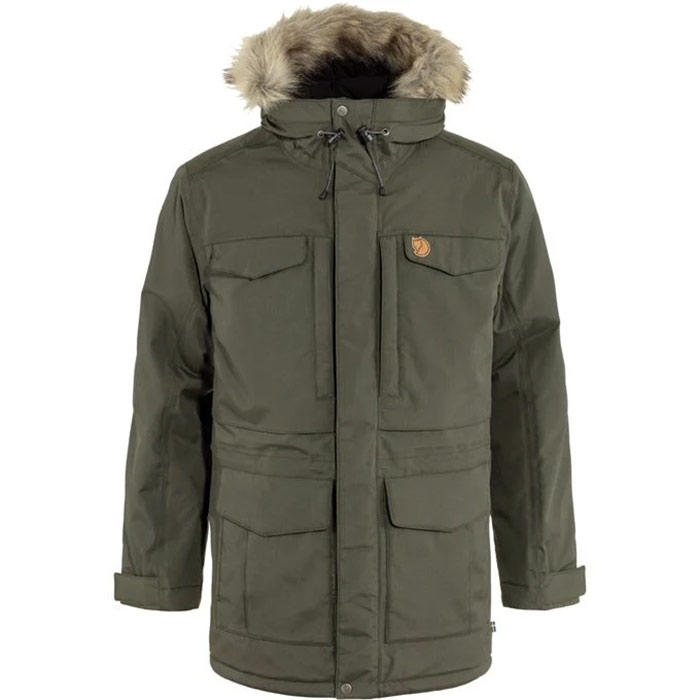 Fjällräven Nuuk Parka Herre / Mænd-deep forest-2XL - Vinterjakker til mænd Fjällräven Nuuk Parka Herre / Mænd-deep forest-2XL - Vinterjakker til mænd