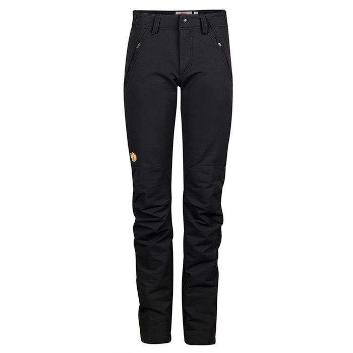 Fjällräven Oulu stretch damebukser, black Fjällräven Oulu stretch damebukser, black