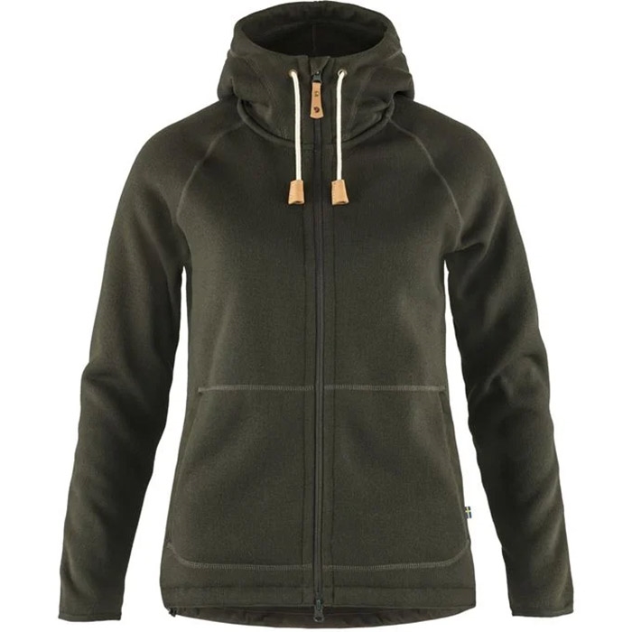 Fjällräven Övik Fleece Hoodie Women-deep forest-2XL Fjällräven Övik Fleece Hoodie Women-deep forest-2XL