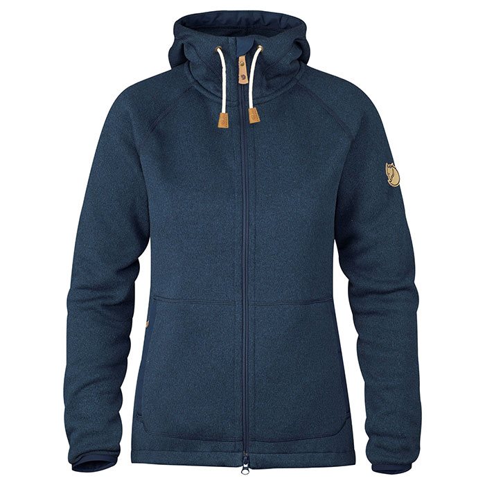 Fjällräven Övik Fleece Hoodie Women-navy-2XL Fjällräven Övik Fleece Hoodie Women-navy-2XL