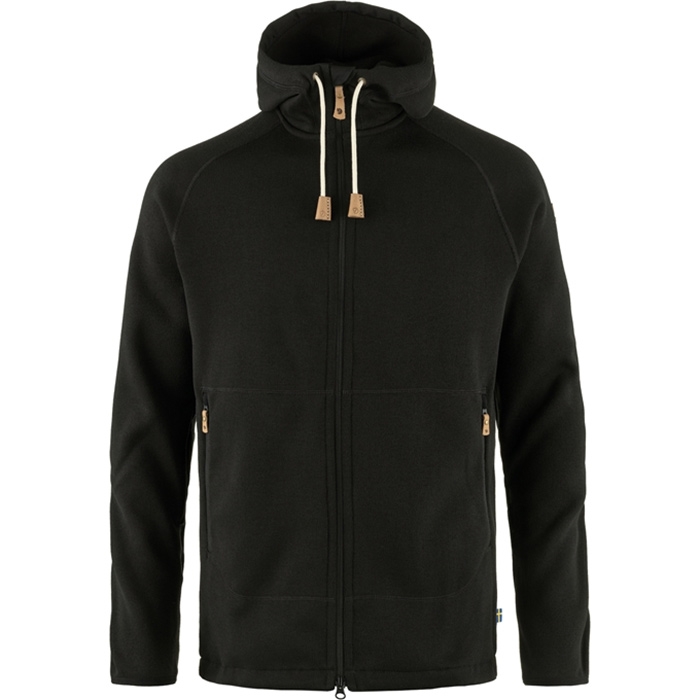 Fjällräven Övik Fleece Hoodie -black-2XL - Fleecejakker Fjällräven Övik Fleece Hoodie -black-2XL - Fleecejakker