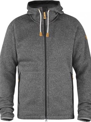 Fjällräven Övik Fleece Hoodie -dark grey-XL - Fleecejakker