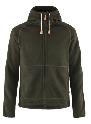 Fjällräven Övik Fleece Hoodie-deep forest-2XL - Fleecejakker