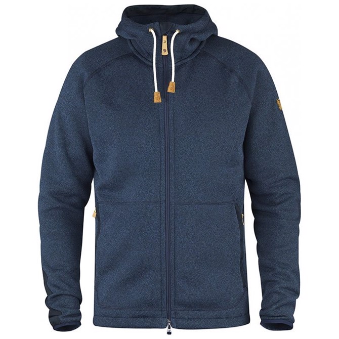 Fjällräven Övik Fleece Hoodie -navy-2XL - Fleecejakker Fjällräven Övik Fleece Hoodie -navy-2XL - Fleecejakker
