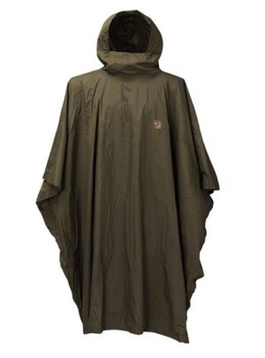 Fjällräven Poncho-dark olive - Regntøj, poncho