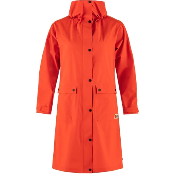 Fjällräven Rain Parka Women-flame orange-L Fjällräven Rain Parka Women-flame orange-L