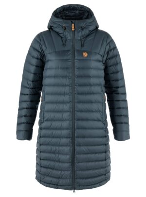 Fjällräven Snow Flake Parka Dame S Blå Dunjakker