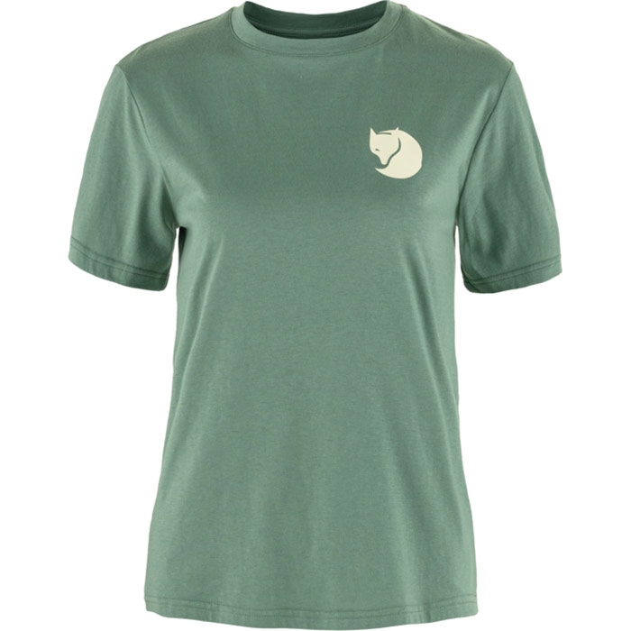 Fjällräven Walk With Nature T-Shirt Women-patina green-L Fjällräven Walk With Nature T-Shirt Women-patina green-L