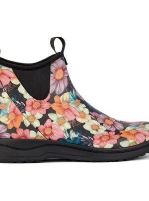 Green Comfort Rain Women gummistøvler, multi flower