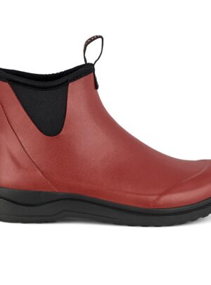 Green Comfort Rain Women gummistøvler, red