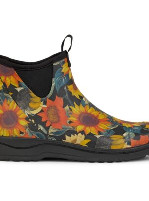 Green Comfort Rain Women gummistøvler, sunflower