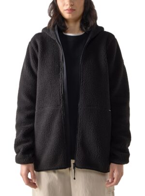 Haglöfs Funäs Pile Hood Dame M Sort Fleece