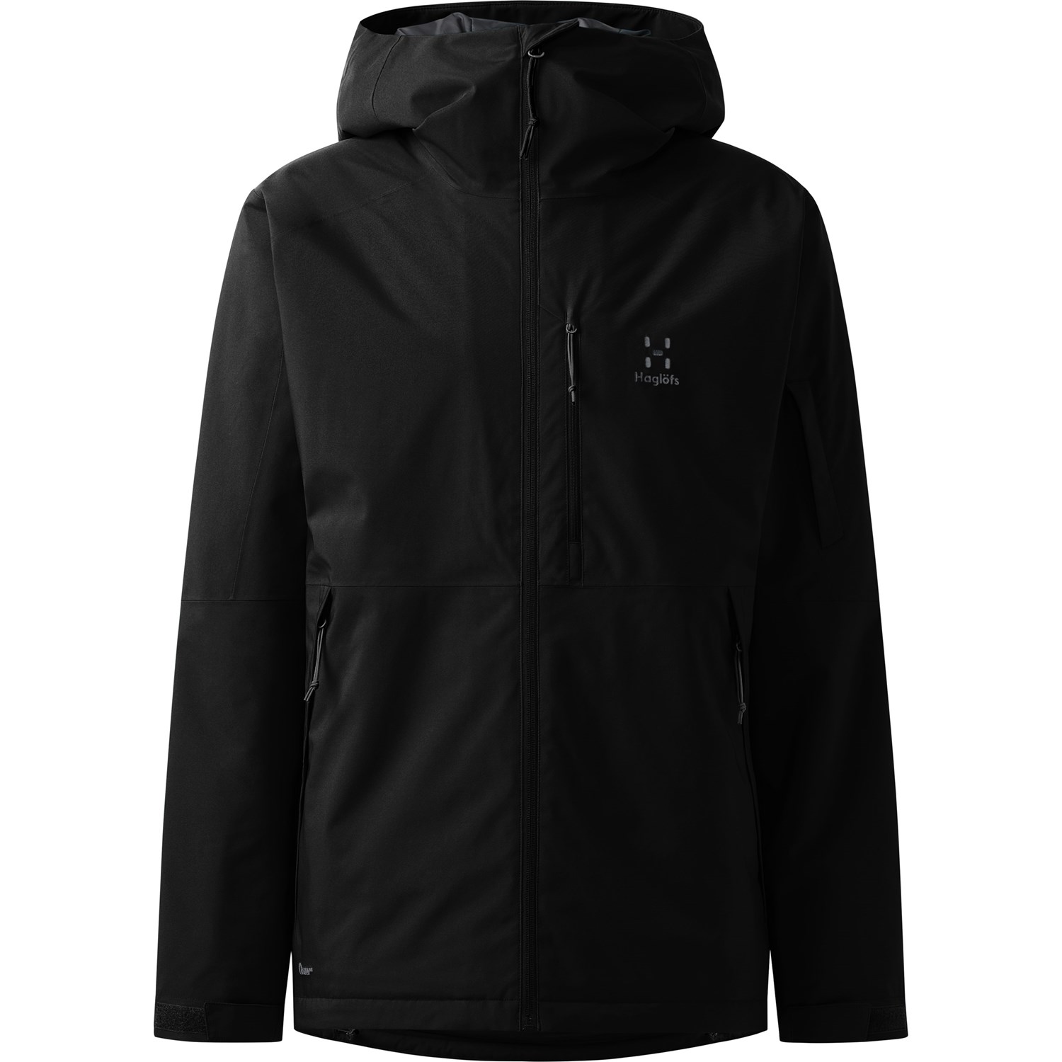 Haglöfs Gondol Insulated II Jacket Herre S Sort Fiberjakker Haglöfs Gondol Insulated II Jacket Herre S Sort Fiberjakker
