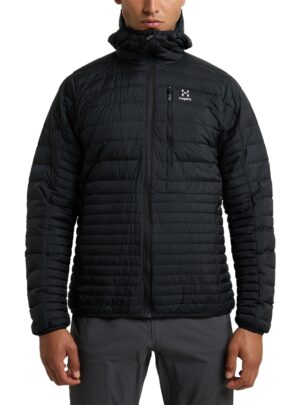 Haglöfs Micro Nordic Down Hood XXL Sort Dunjakker